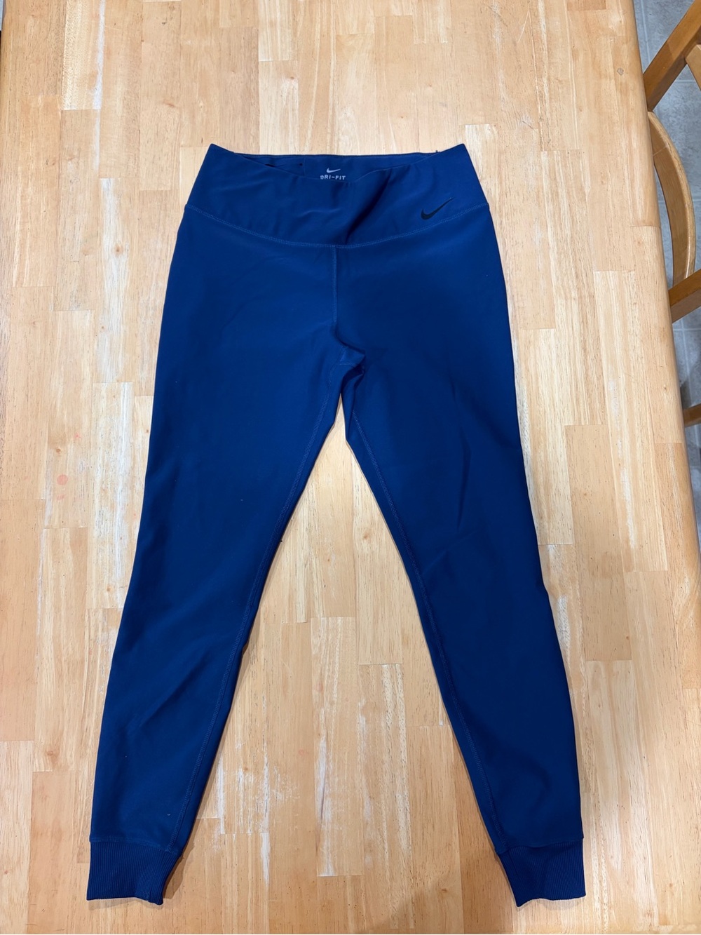 Nike Girls' Navy Blue Dri-FIT Leggings